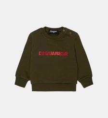 Sweat-shirt col rond avec logo Dsquared2
