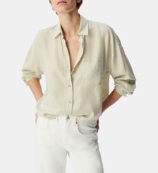 Chemise à rayures oversize Ikks