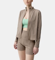 Veste de sport femme Ares fermeture éclair Born Living Yoga