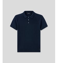 Polo en coton à maille torsadée Ron Dorff