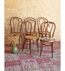 Lot de 4 chaises bistrot Claude N°1263- Produit chiné Debongout