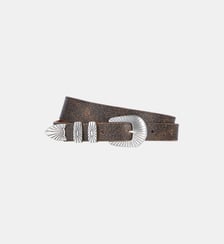 Ceinture fine en cuir The Kooples