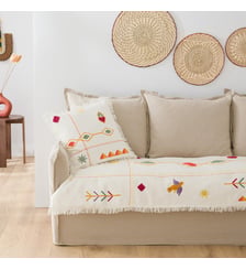 Matelas d'assise brodé La Redoute Interieurs
