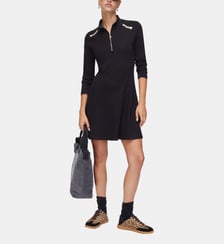 Robe courte en tissu point de Milan Liu Jo