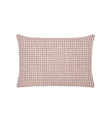Housse de coussin imprimé en percale de coton, VICHY Essix