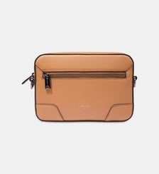 Sacoche Charlie en cuir Lancel