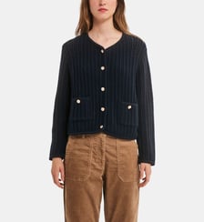 Gilet épais à boutons dorés - RUDA Pablo