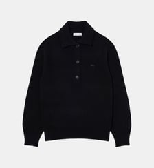 Pull col montant laine Lacoste