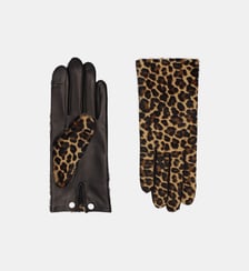 Gants Susan Femme Cuir Doublés Soie Agnelle