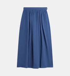 jupon Telma en toile à beurre bleu Agnès b.