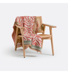 Plaid jacquard frangé La Redoute Interieurs