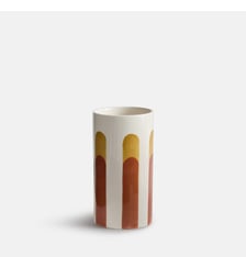 Vase en céramique, peint à la main, hauteur 18 cm La Redoute Interieurs