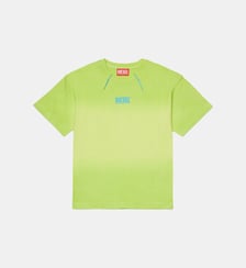 T-shirt à col rond avec logo Diesel Kids