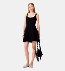 Robe courte effet 2-en-1 Maje