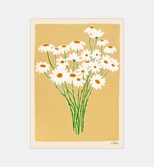 Poster   Daisies - The Poster Club x Carla Llanos Poster & Frame