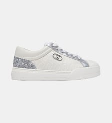 Sneakers monogrammées et glittérées Liu Jo