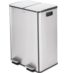 Poubelle de cuisine tri sélectif Tri selectif 60L inox Miogo