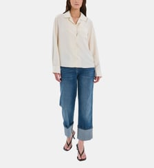 Chemise Cassidy Ecru Zapa