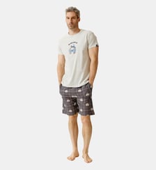 Pyjashort en jersey de coton léger - Ma meilleure vie Arthur