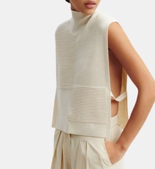 Plastron point ottoman Bompard