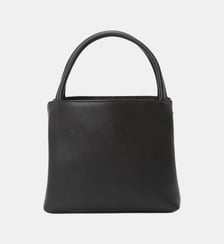 sac bandoulière en cuir blanc Agnès b.