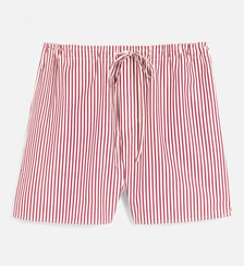 Short à rayures Ami de Coeur flèche unisexe en coton AMI Paris
