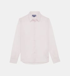Chemise légère en voile de coton unie Vilebrequin