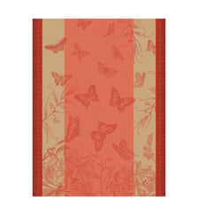 Torchon Jardin des papillons Le Jacquard Francais