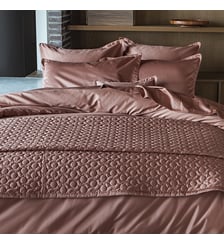 Housse de couette unie en satin de coton bio, TEOPHILE Alexandre Turpault