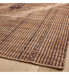 Tapis natte tissé jute et coton AM.PM