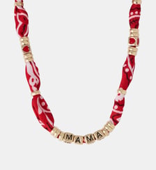 Collier MAMA tissu bandana Balaboosté