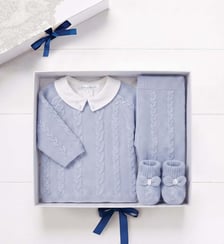 Coffret - Naissance mon trousseau en maille Tartine Et Chocolat