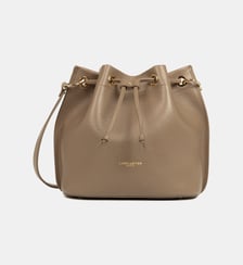 Sac bourse Alba Double en cuir Lancaster