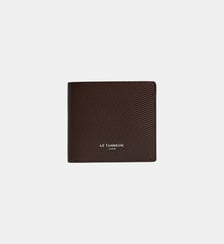 Porte cartes horizontal Lucien en cuir signature T Le Tanneur
