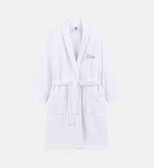 Peignoir éponge col châle personnalisé La Redoute Interieurs