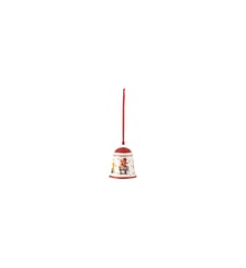 Ornement cloche, jouet, rouge Villeroy & Boch