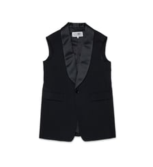 Veste sans manches avec logo MM6 Maison Margiela