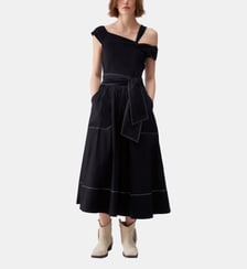 Robe à encolure bardot Liu Jo