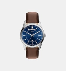 Montre Pearson Bleu foncé FS6224 Fossil