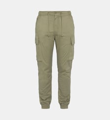 Pantalon cargo droit coton Schott