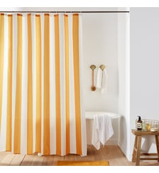 Rideau de douche rayé La Redoute Interieurs