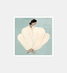 Poster   Meet Me At Jaures - The Poster Club x Sofia Lind Poster & Frame