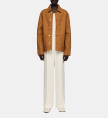 Blouson en denim Square Cross Sandro