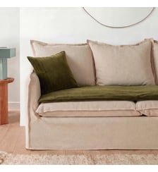 Matelas d'assise, en velours ciselé La Redoute Interieurs