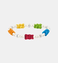 Bracelet de perles avec Ours d'or multicolores Thomas Sabo