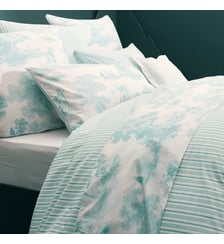 Drap plat percale de coton Garnier Thiebaut