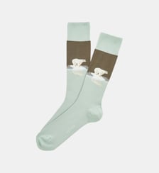 Chaussettes en coton - Pôle position Blanc Arthur