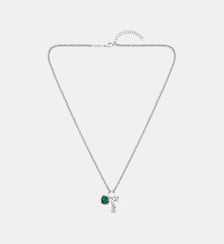 Collier  Umpire Argenté 2040614 Lacoste