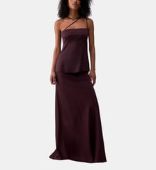 Top monobretelle en satin Liu Jo
