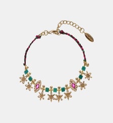 Bracelet cordon avec perles et pampilles étoiles PIMPI Hipanema